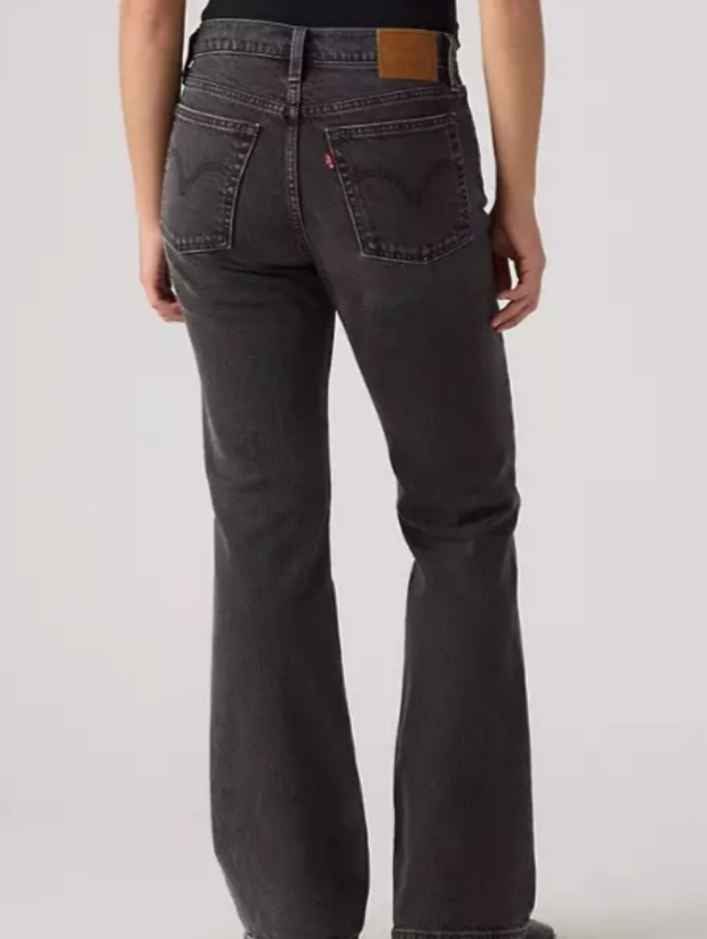 Levi's Wedgie Bootcut Jeans Black Size 31 - Picture 2 of 12